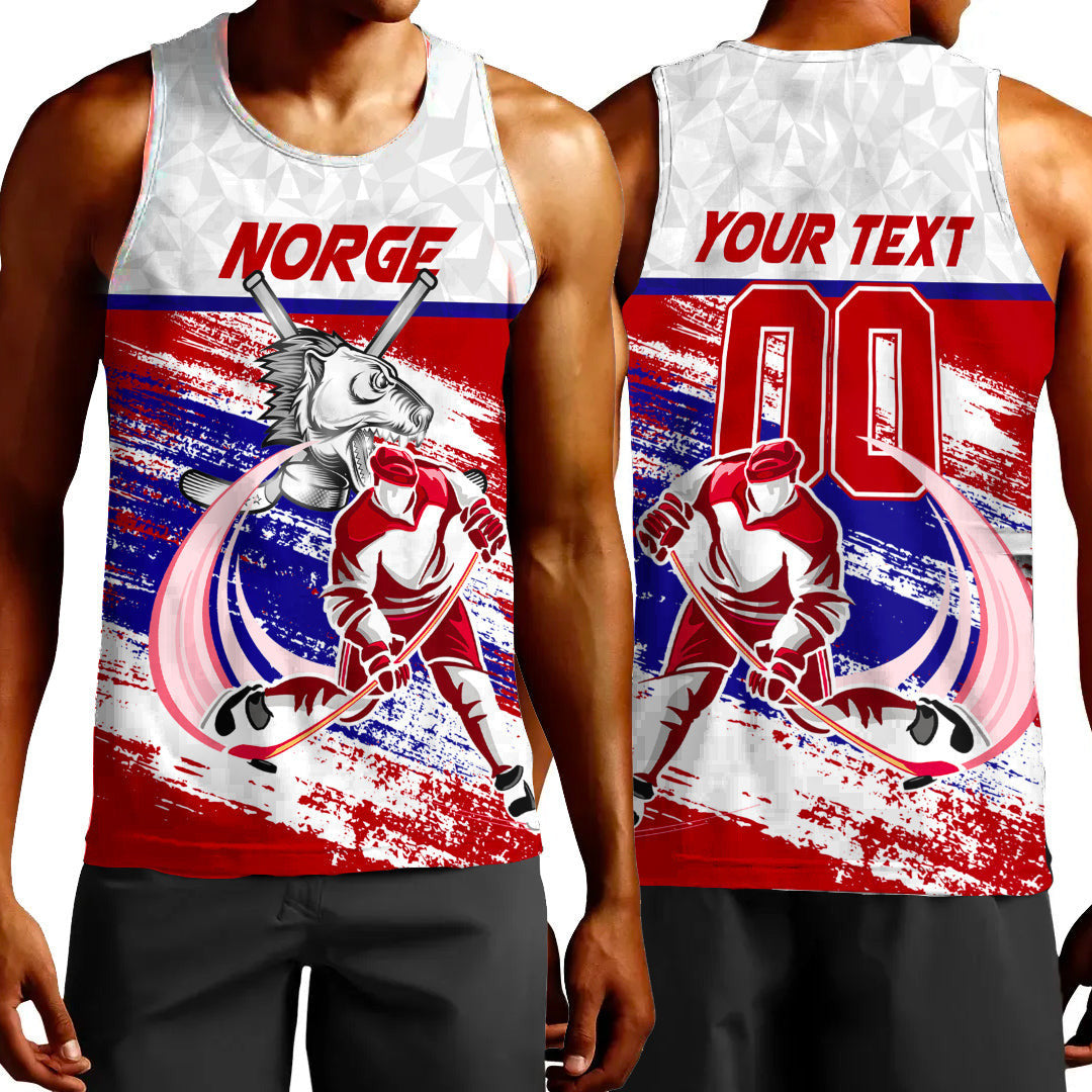 Clothing Custom Norway Hockey Jersey Style Special Tank Top
