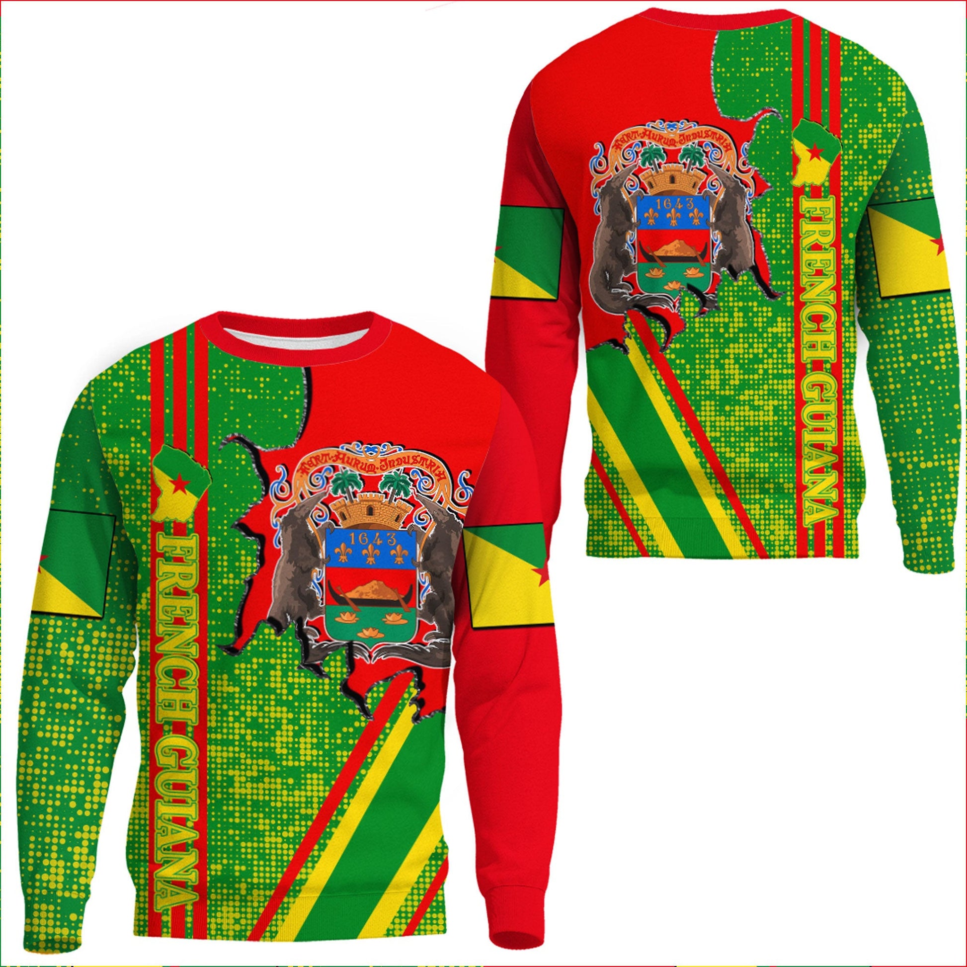 Clothing French Guiana Strong Style Sweatshirts