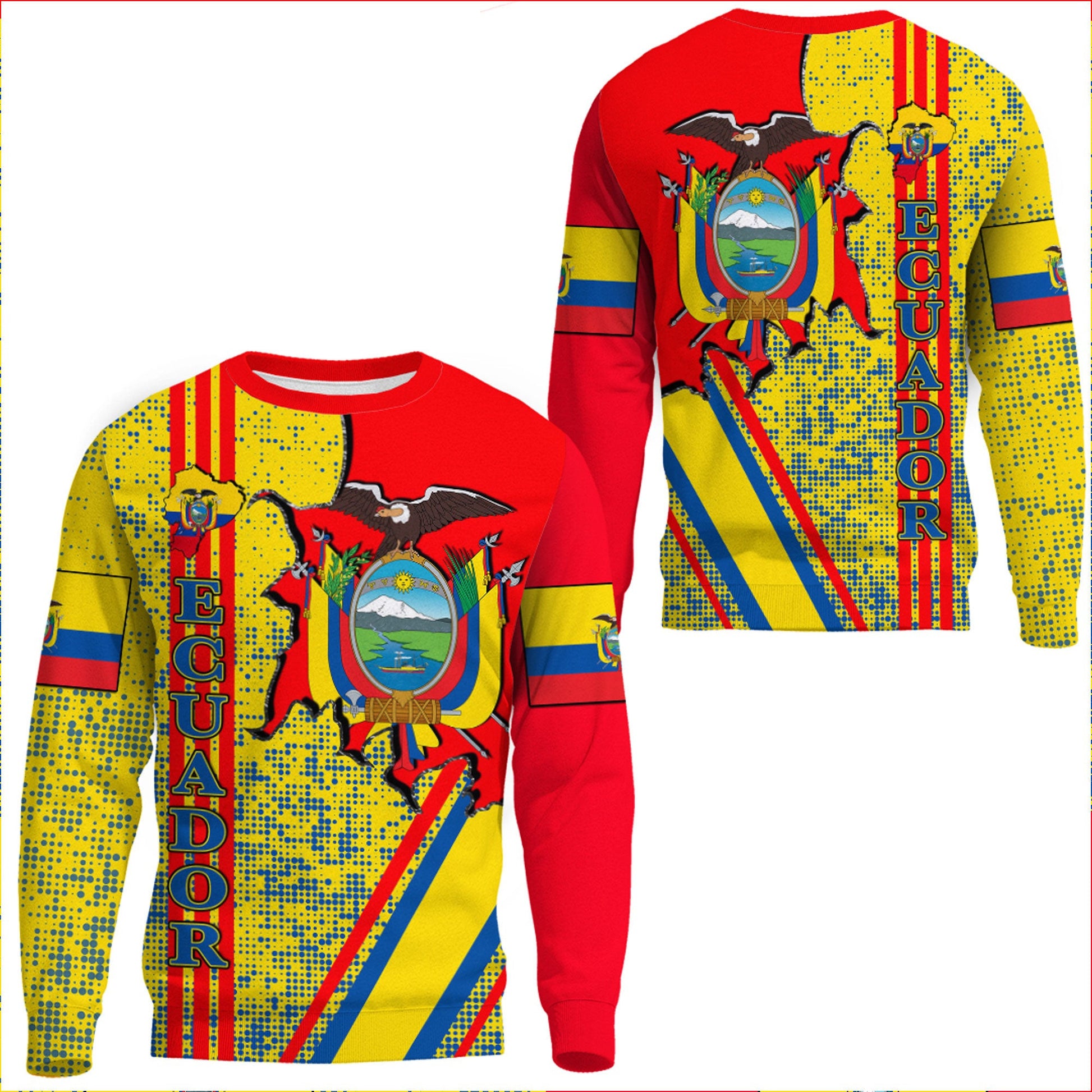 Clothing Ecuador Strong Style Sweatshirts