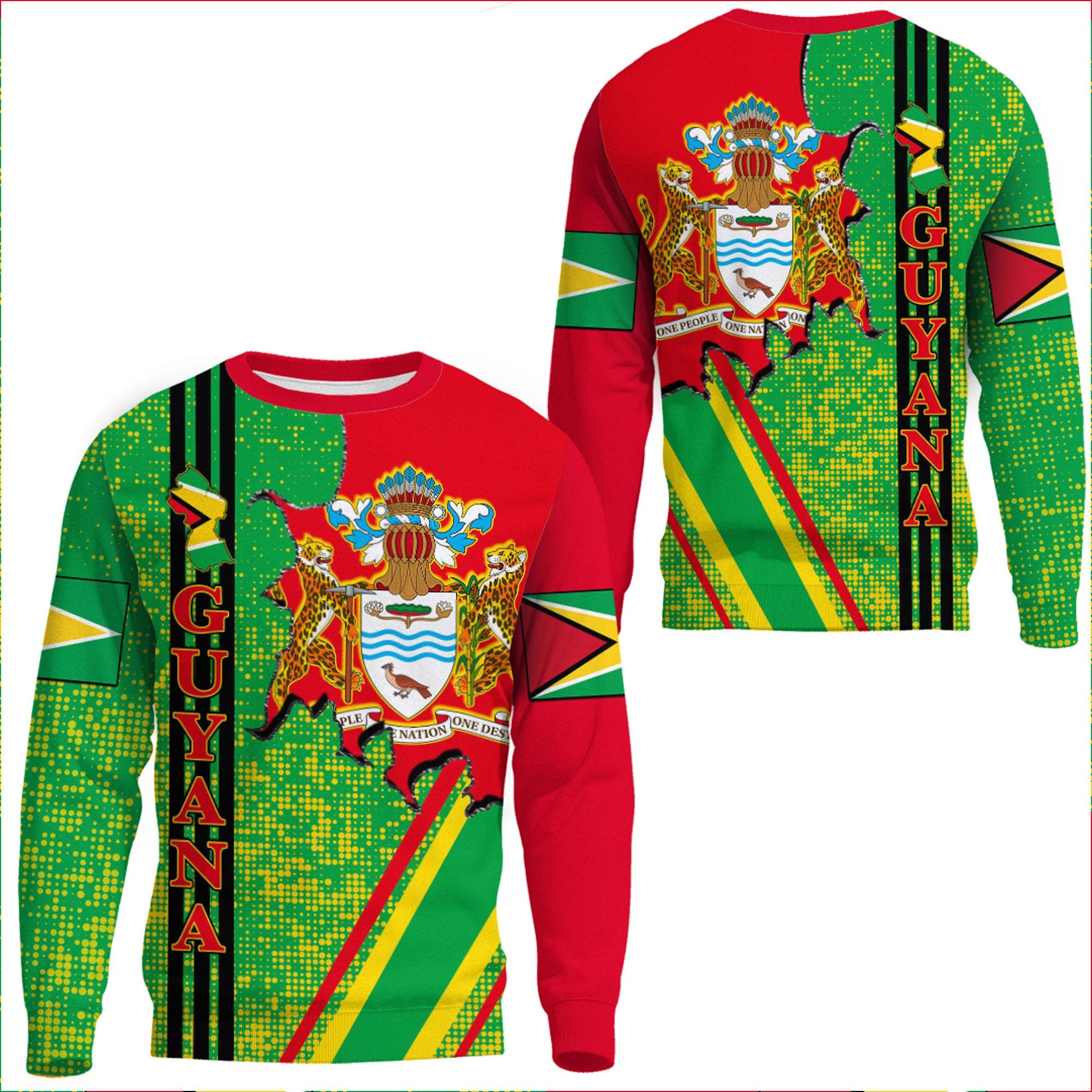 Clothing Guyana Strong Style Sweatshirts