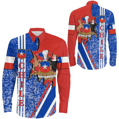 Clothing Chile Strong Style Long Sleeve Button Shirt