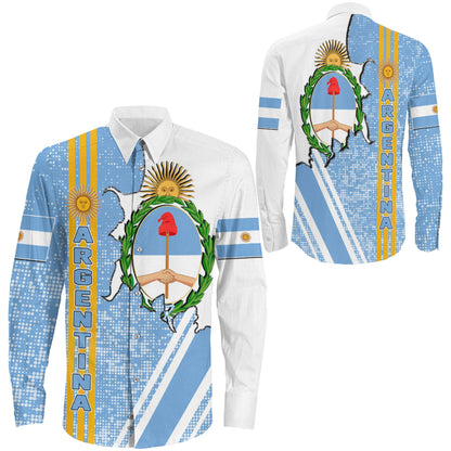 Clothing Argentina Strong Style Long Sleeve Button Shirt