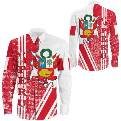 Clothing Peru Strong Style Long Sleeve Button Shirt