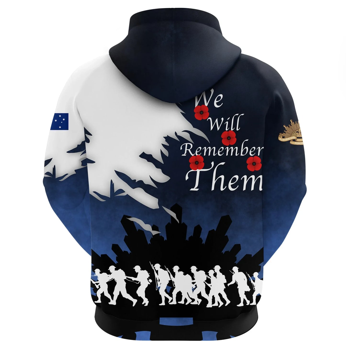 Australia Anzac Day Hoodie We Will Remember Them