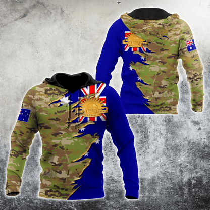Anzac Day Clothing Australian Veteran Hoodie