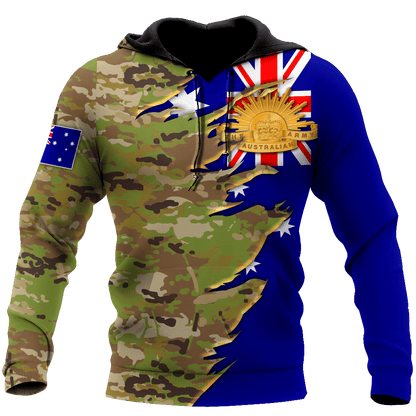 Anzac Day Clothing Australian Veteran Hoodie