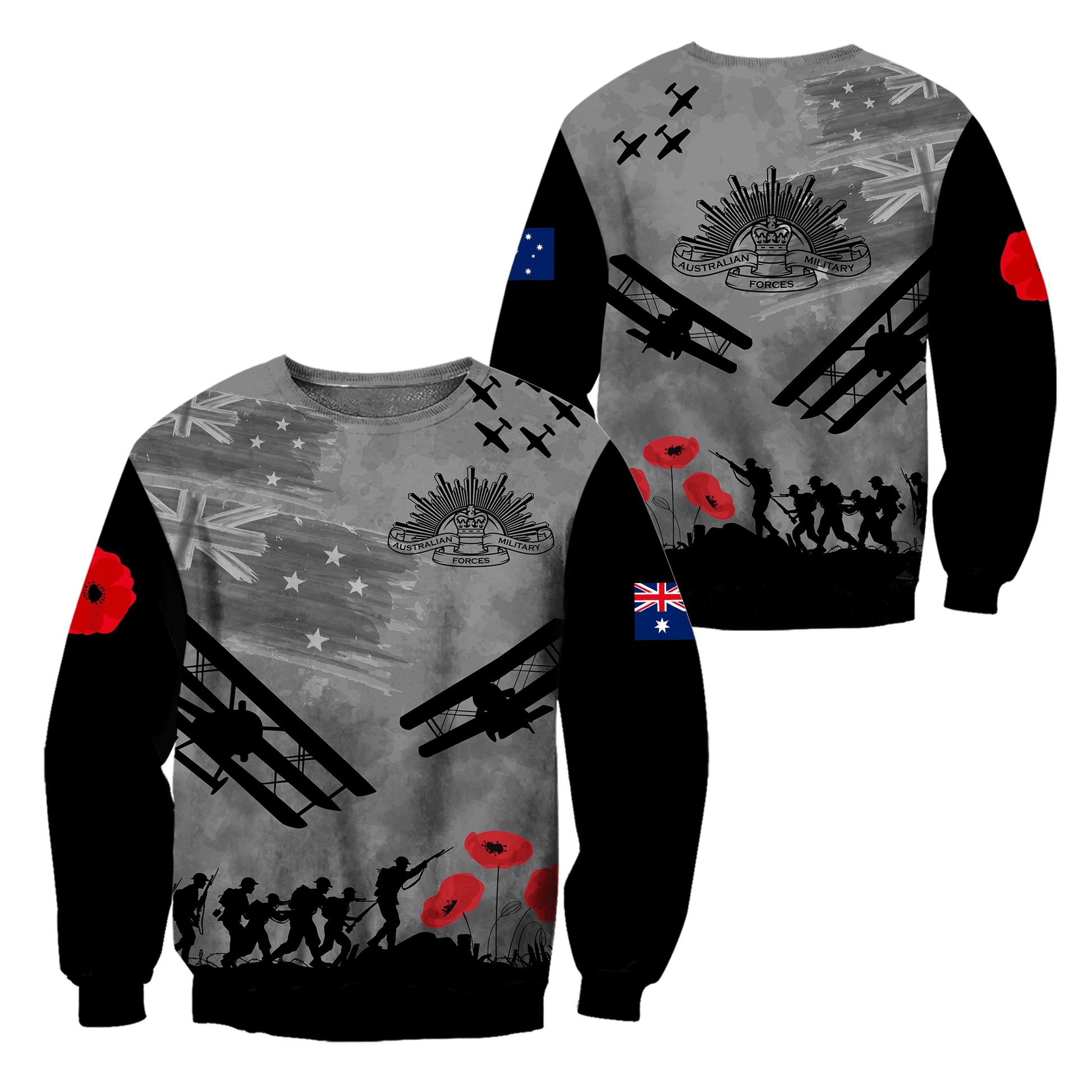 Anzac Day Clothing Lest We Forget Anzac Day 2023 Sweatshirt