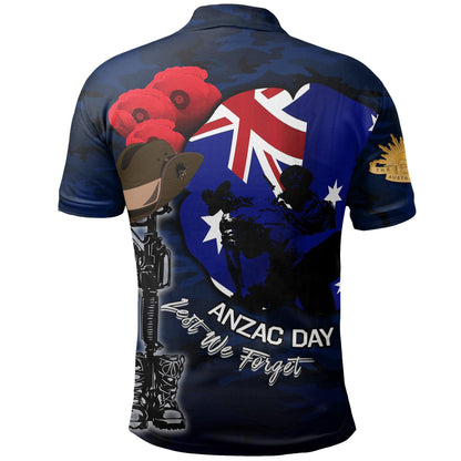 Australia Anzac Day Polo Shirt Army No.1