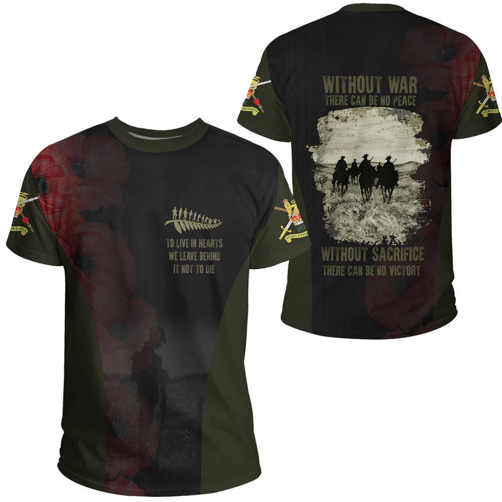 Clothing Anzac Daythe Salute To Heroes T Shirt