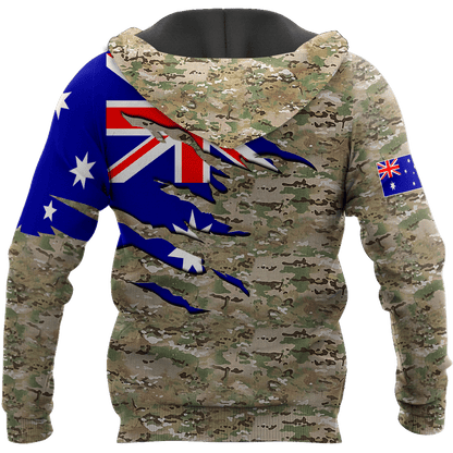 Anzac Day Clothing Australia Camo Anzac Day Hoodie