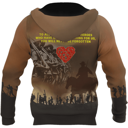 Anzac Day Clothing Australia Anzac Day Hoodie