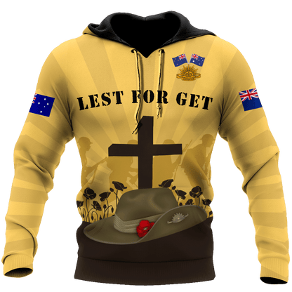 Anzac Day Clothing Royal Australian Navy Hoodie