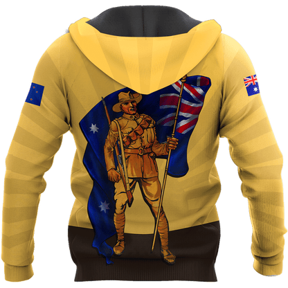 Anzac Day Clothing Royal Australian Navy Hoodie