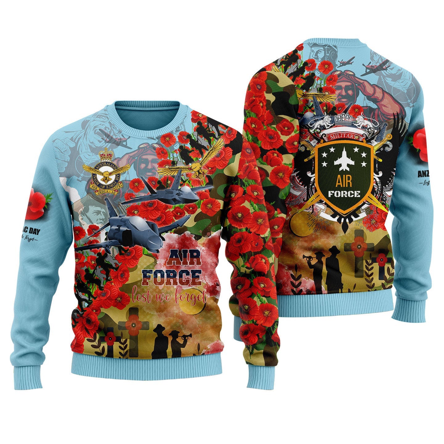 Anzac Day Clothing Lest We Forget Anzac Day 2023 Sweatshirt