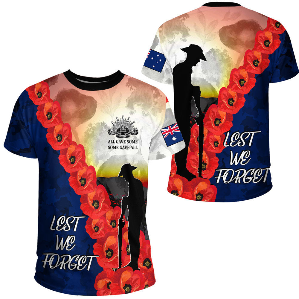 Clothing Anzac Day All Gave Some T Shirt