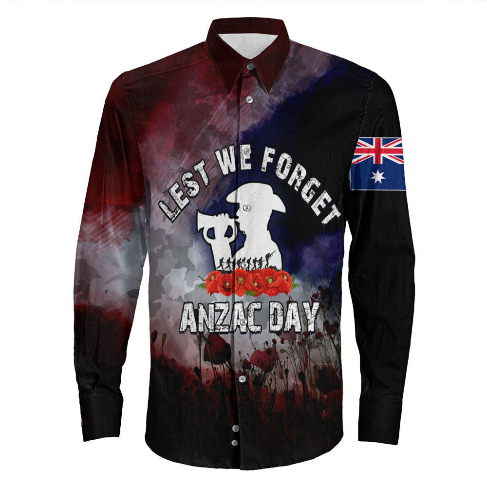 Rugbylife Clothing Anzac Day The Australian Army Long Sleeve Button Shirt