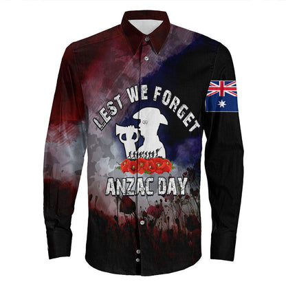 Rugbylife Clothing Anzac Day The Australian Army Long Sleeve Button Shirt