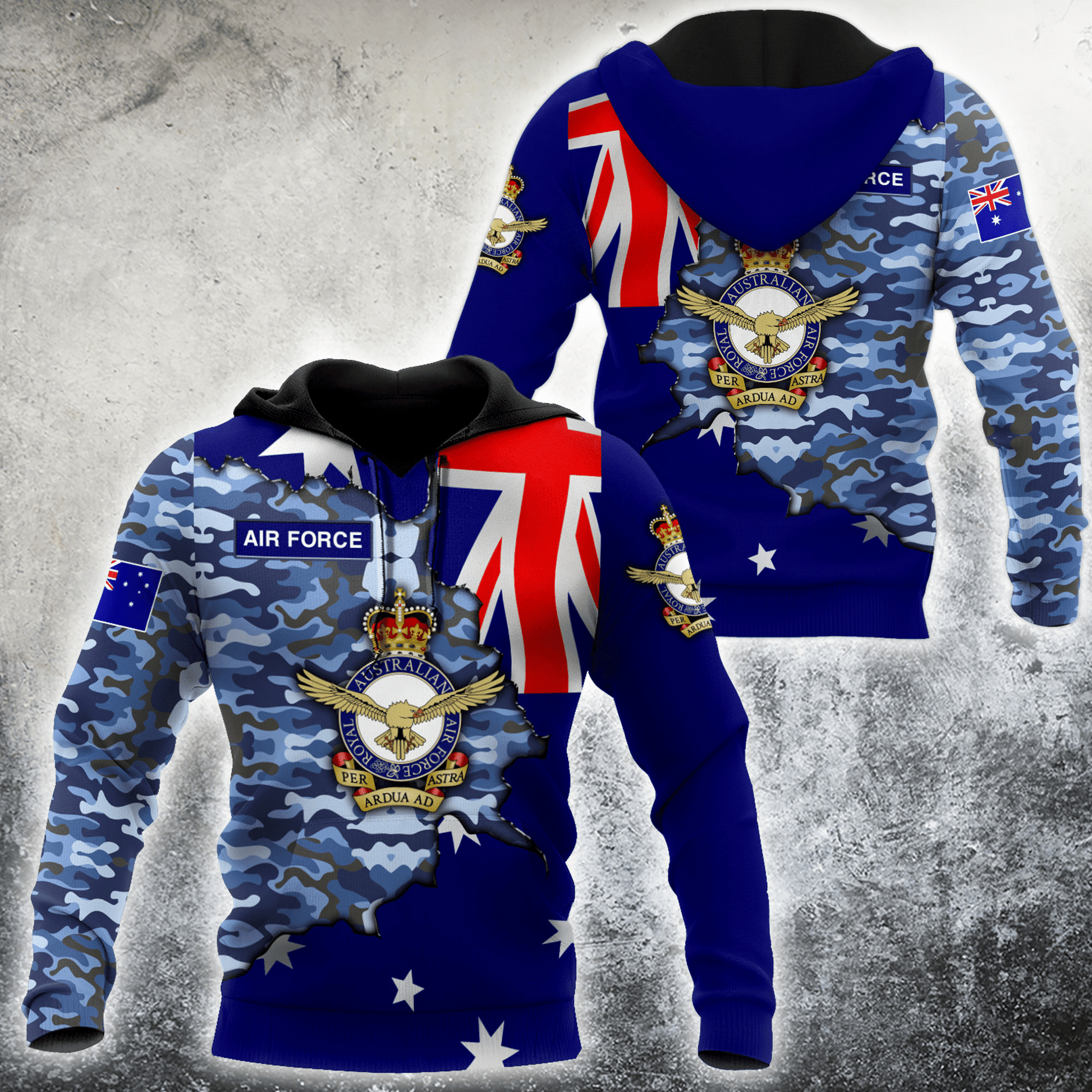 Anzac Day Clothing Royal Australian Air Force Hoodie