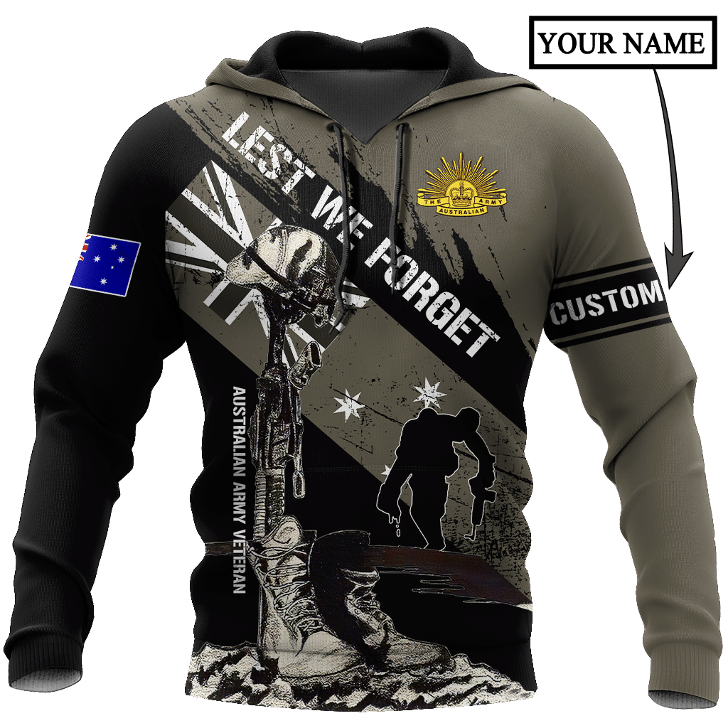 Anzac Day Clothing Australia Army Anzac Day Hoodie