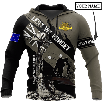 Anzac Day Clothing Australia Army Anzac Day Hoodie