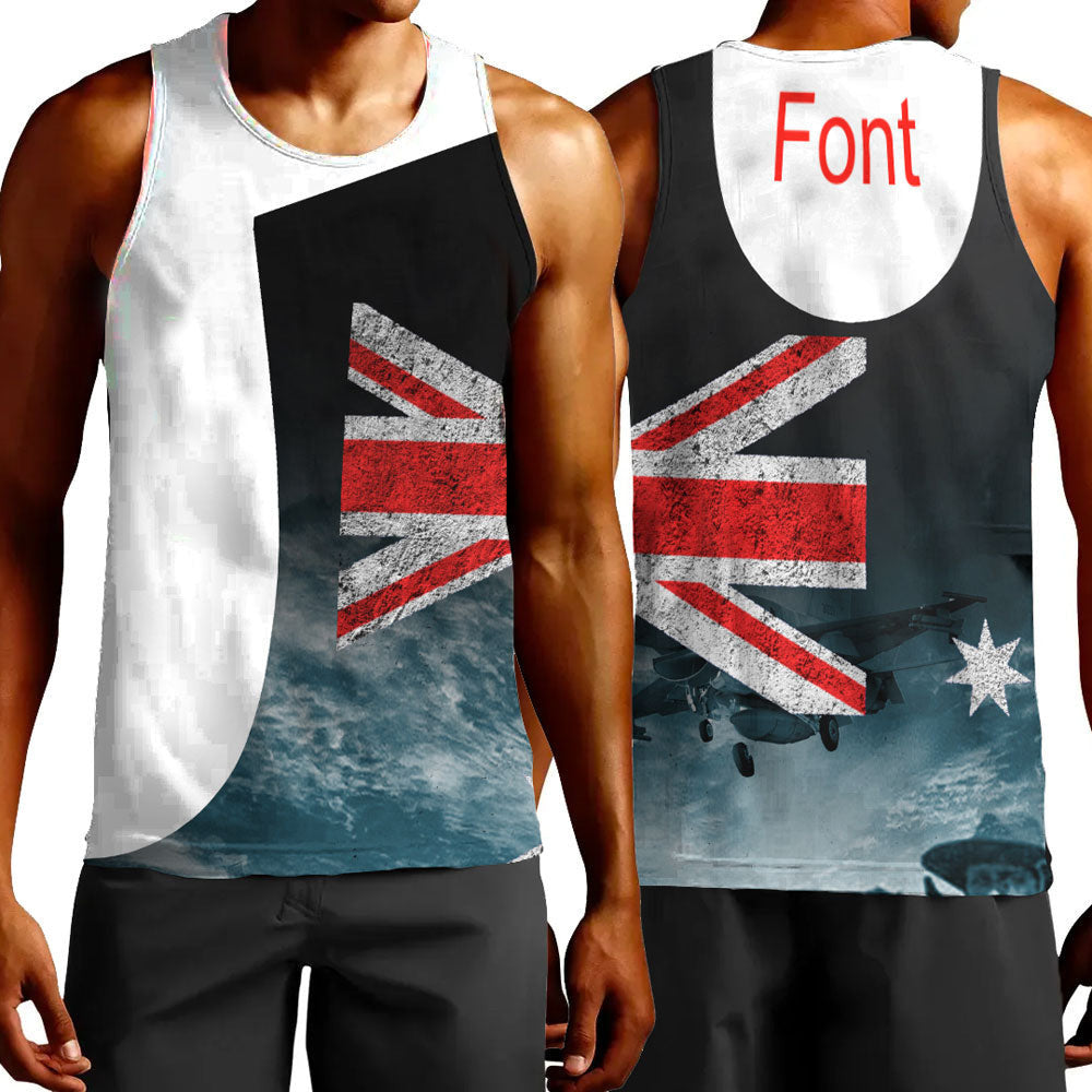 Clothing Australia Anzac Day Soldier Remembrance Men Tank Top