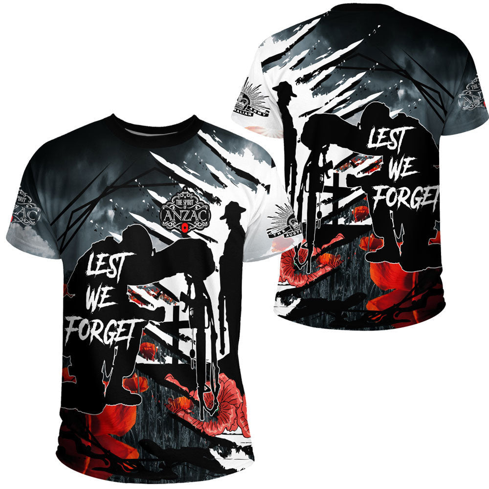Clothing Spirit Anzac Day Soldier T Shirt