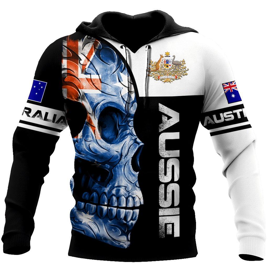 Anzac Day Clothing Australia Army Anzac Day Skull Hoodie