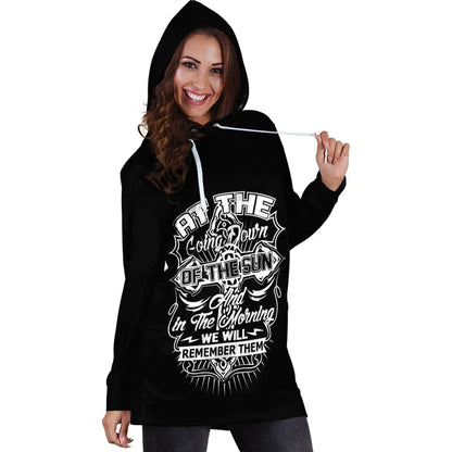 ANZAC DAY Hoodie Dress Essential