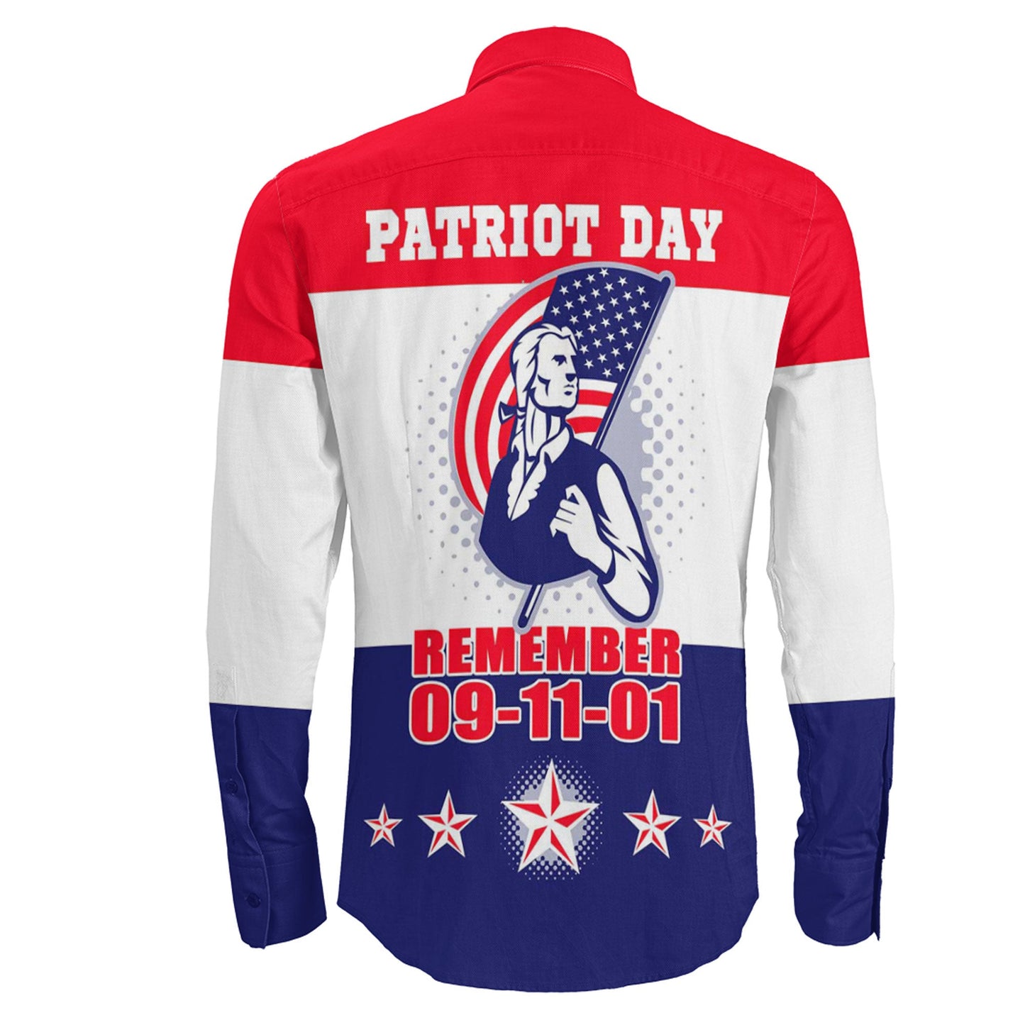 Clothing Patriot Day Long Sleeve Button Shirt