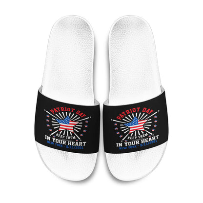 Slide Sandals Patriot Day In Your Heart Slide Sandals