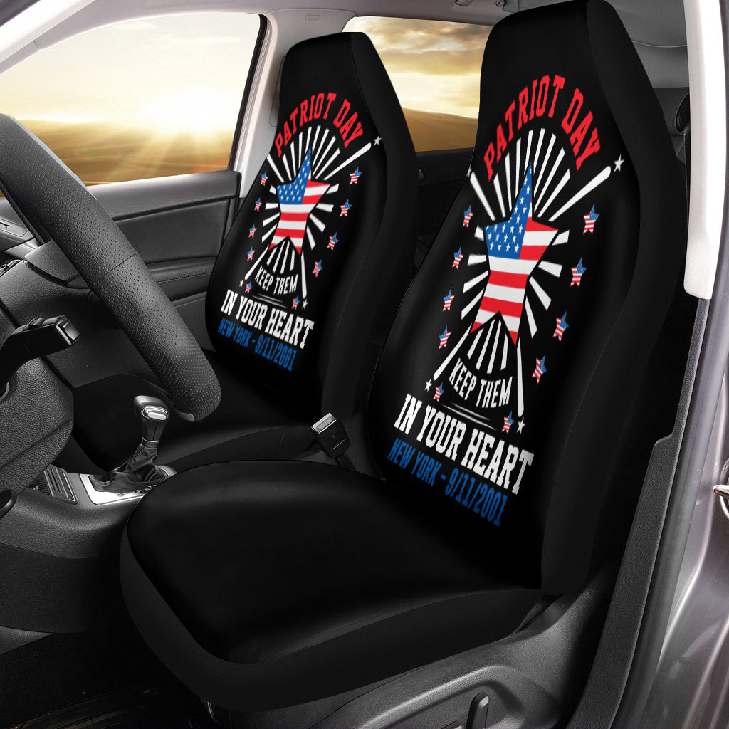 Car Seat Covers Patriot Day In Your Heart Car Seat Covers