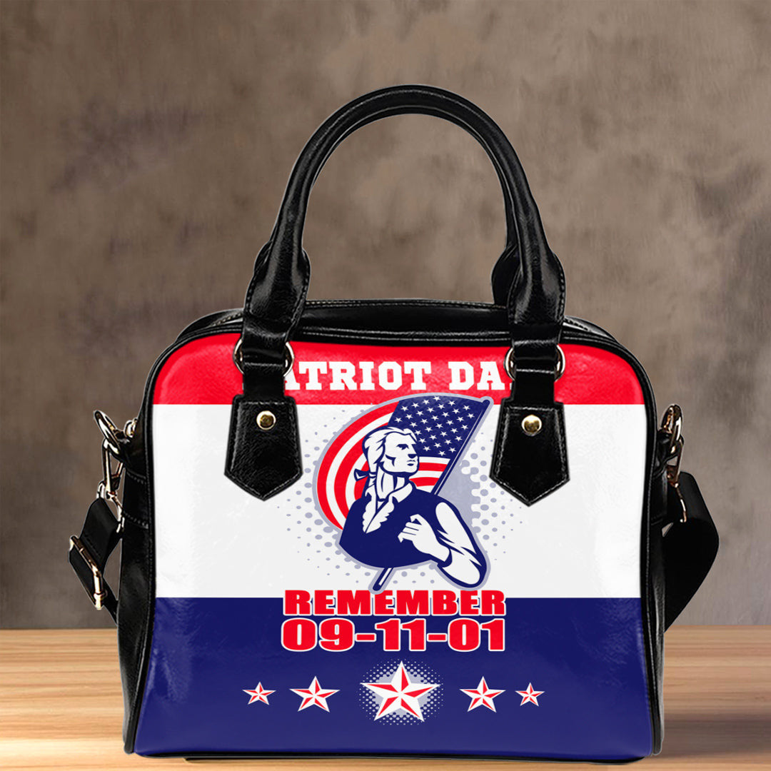 Shoulder Handbag Happy Patriot Day Shoulder Handbag