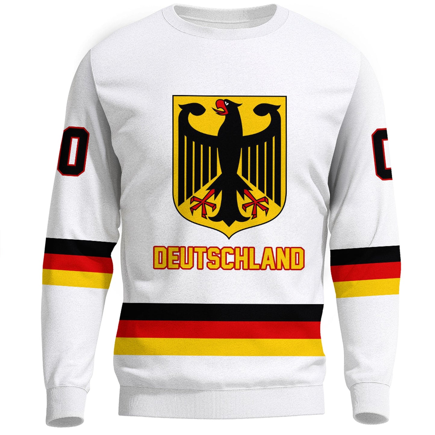 Clothing Custom Germany Team Hockey Jersey Style Sweatshirts