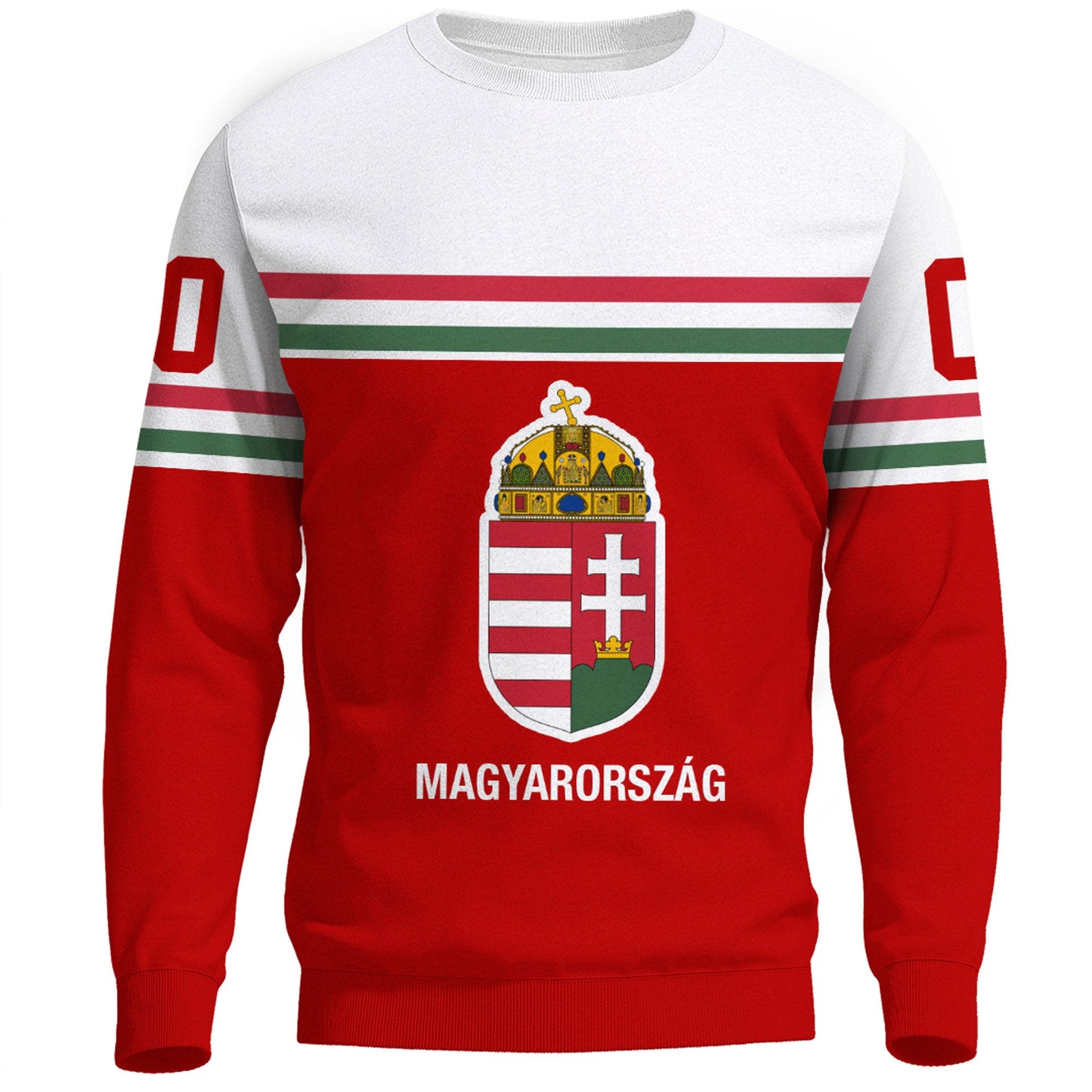 Clothing Custom Hungary Hockey Jersey Style Sweatshirts