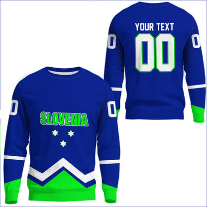 Clothing Custom Slovenia Hockey Jersey Style Sweatshirts