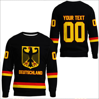 Clothing Custom Germany Hockey Jersey Style Sweatshirts