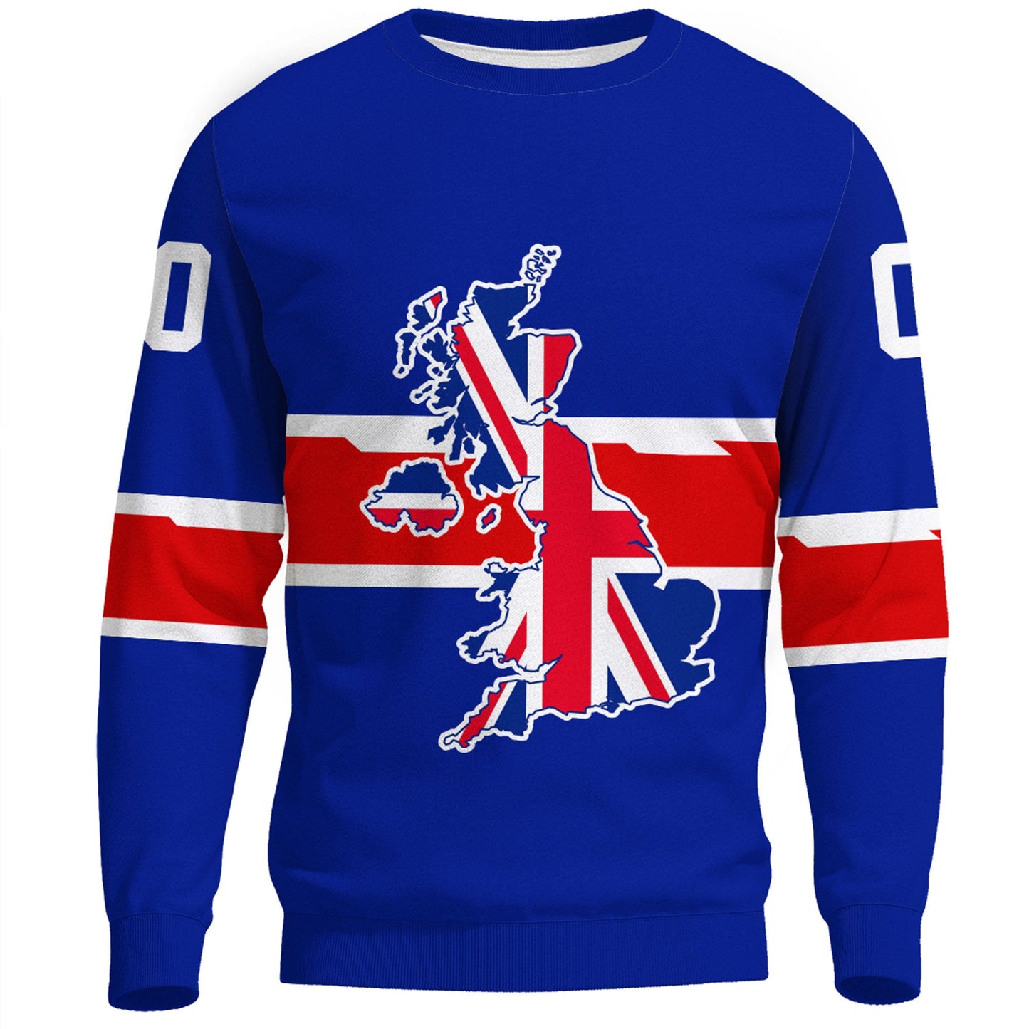 Clothing Custom Great Britain Team Hockey Jersey Style Sweatshirts