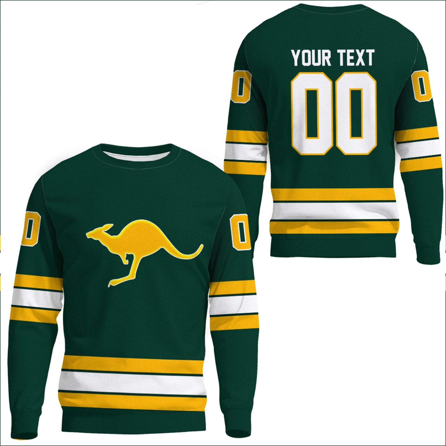Clothing Custom Australia Team Hockey Jersey Style Sweatshirts