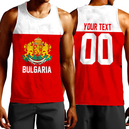 Clothing Custom Bulgaria Classic Hockey Jersey Style Tank Top