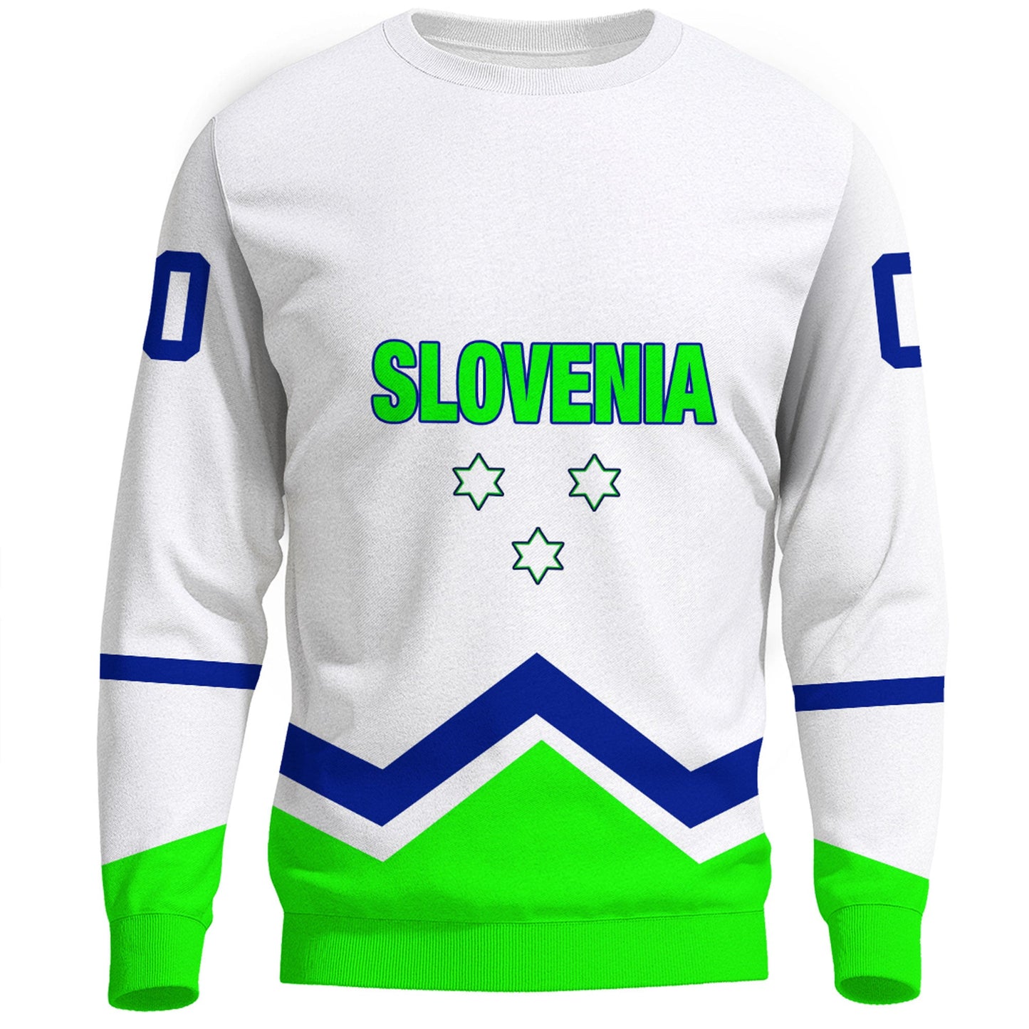 Clothing Custom Slovenia Team Hockey Jersey Style Sweatshirts