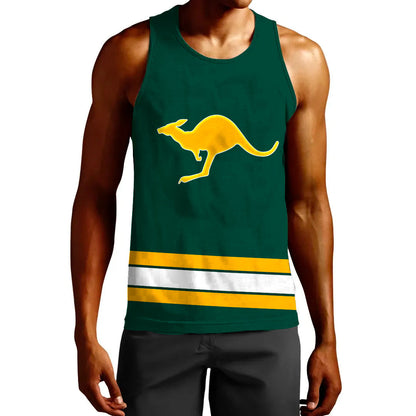 Clothing Custom Australia Team Hockey Jersey Style Tank Top