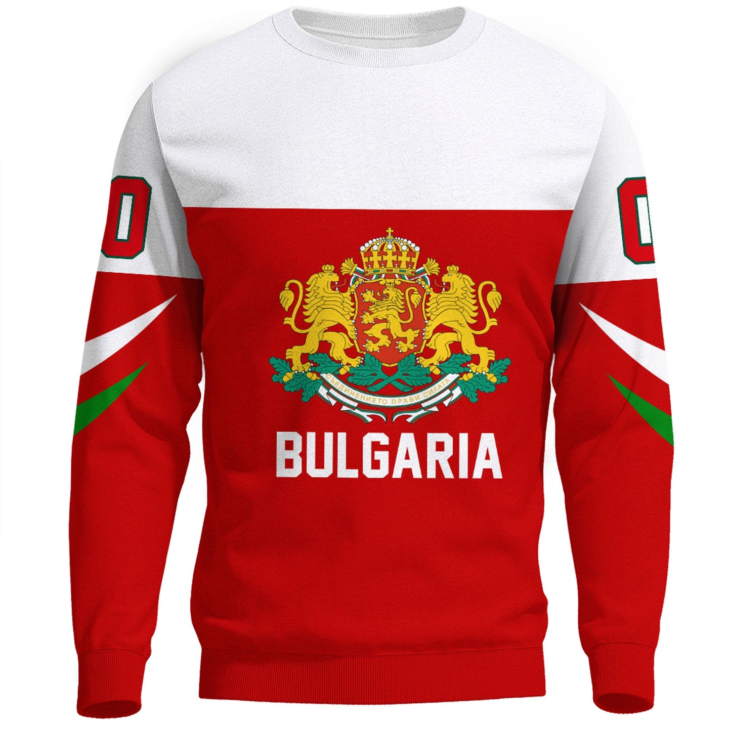 Clothing Custom Bulgaria Classic Hockey Jersey Style Sweatshirts
