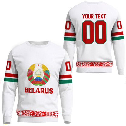 Clothing Custom Belarus Team Hockey Jersey Style Sweatshirts