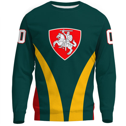 Clothing Custom Lithuania Team Hockey Jersey Style Sweatshirts