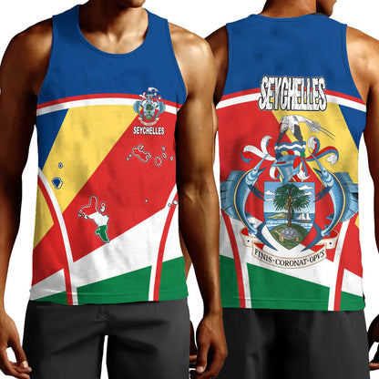Clothing Seychelles Active Flag Men Tank Top