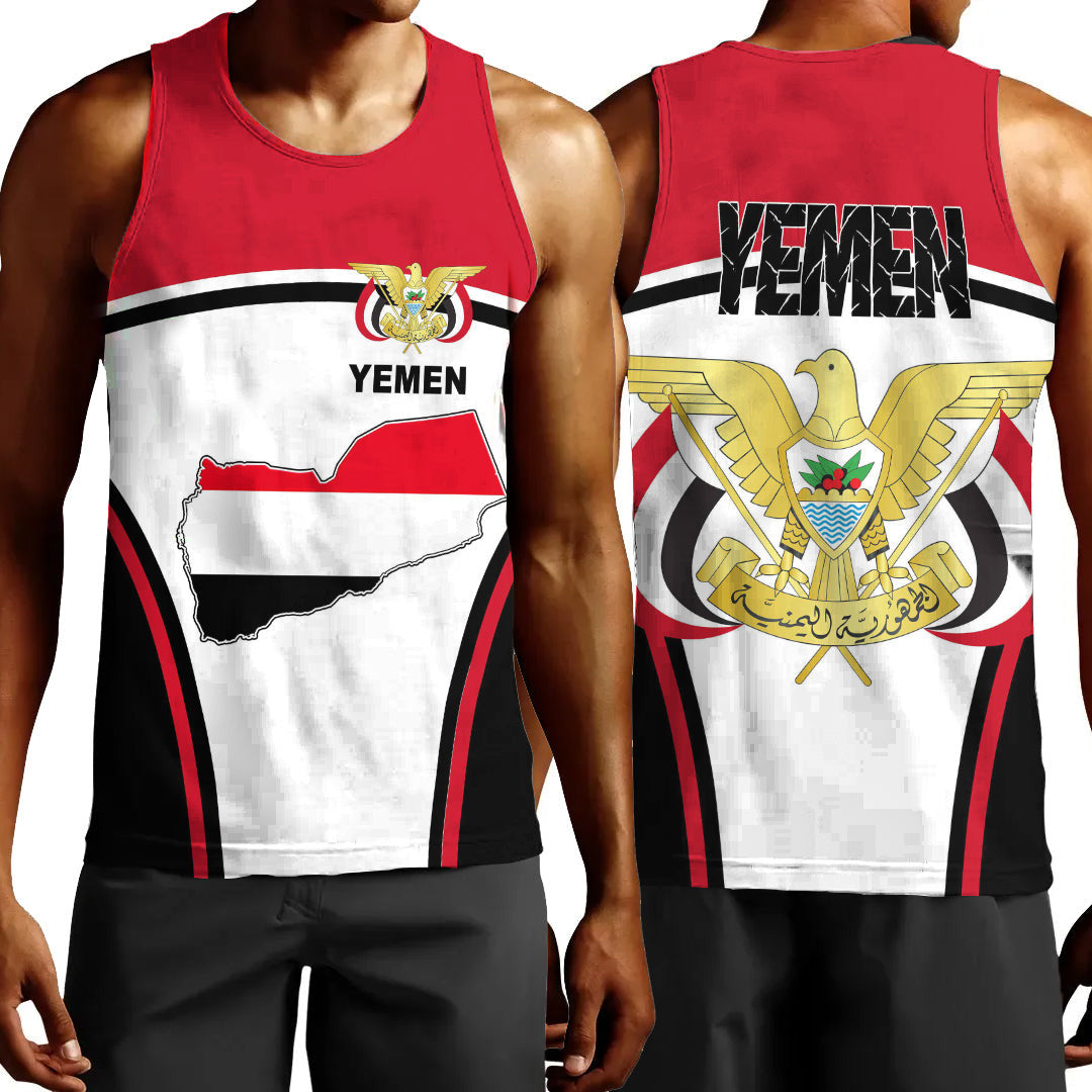 Clothing Yemen Active Flag Men Tank Top