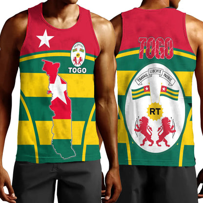 Clothing Togo Active Flag Men Tank Top