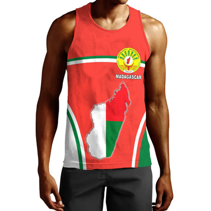 Clothing Madagascar Active Flag Men Tank Top