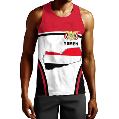 Clothing Yemen Active Flag Men Tank Top
