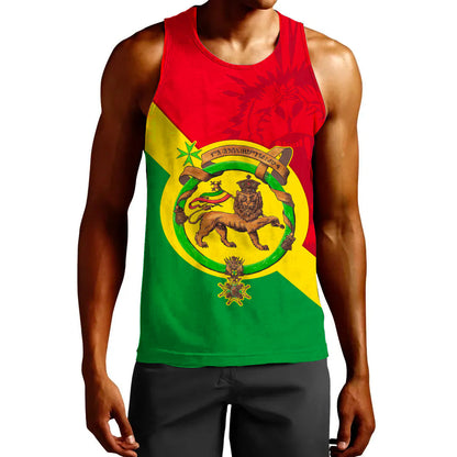 Clothing Ethiopia Lion Haile Selassie Tank Top